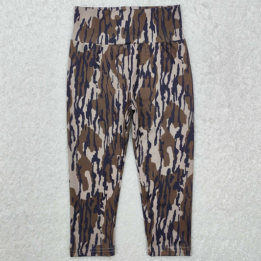 Baby Girls Pants Bottomland Camo Yoga Legging Pants P0689
