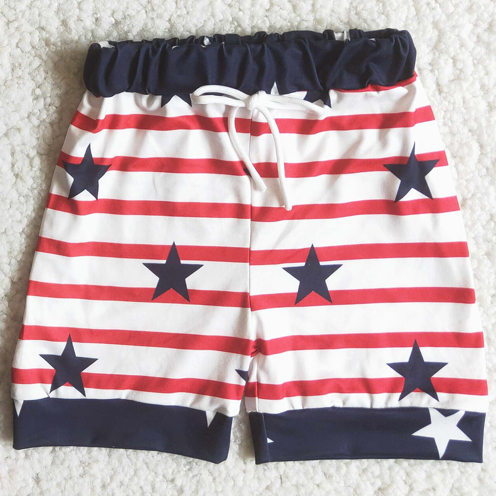 Summer Kids Clothing Boys Outfits 4th of July Boutique Baby Boy Clothes Hoodie Sets C14-23
