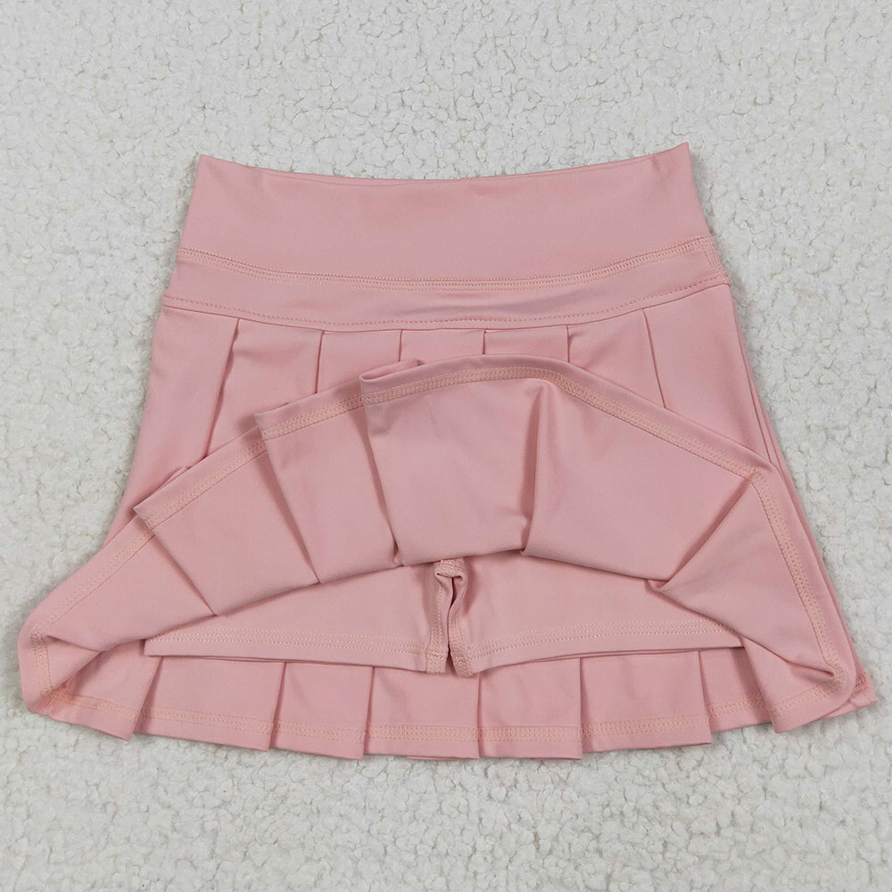 Baby Girls Skirts Pink Yoga Pleated Active Wear Skirts GLK0078 6.6