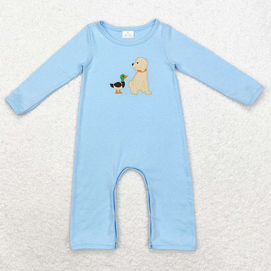 Baby Infant Boys Rompers Dog Duck Long Sleeve Rompers LR0994