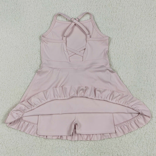 Boutique Baby Girls Athletic Dress Knee Length Active Wear Dresses S0553 6.7