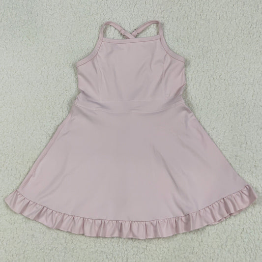 Boutique Baby Girls Athletic Dress Knee Length Active Wear Dresses S0553 6.7