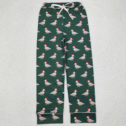 Adult Men Pants Christmas Ducks Bottom Pants Pajamas P0636
