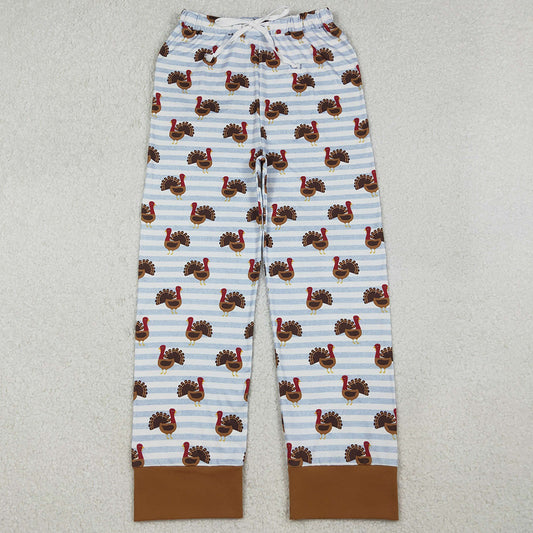 Adult Women Pants Thanksgiving Turkey Pajamas Pants Bottom P0516 10.14