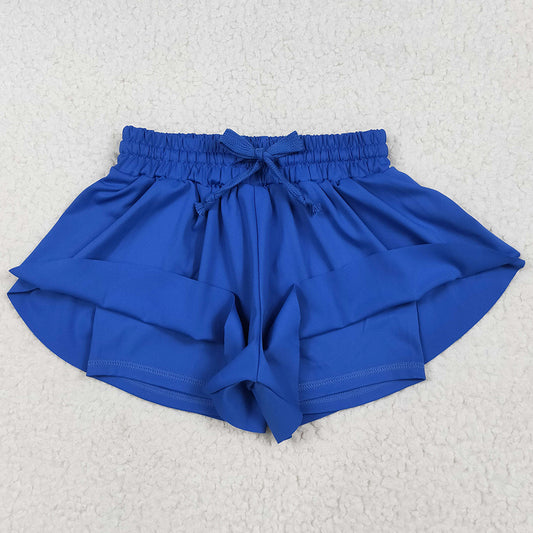 Baby Girls Sports Shorts Blue Yoga Shorts Bottoms SS0552 6.19