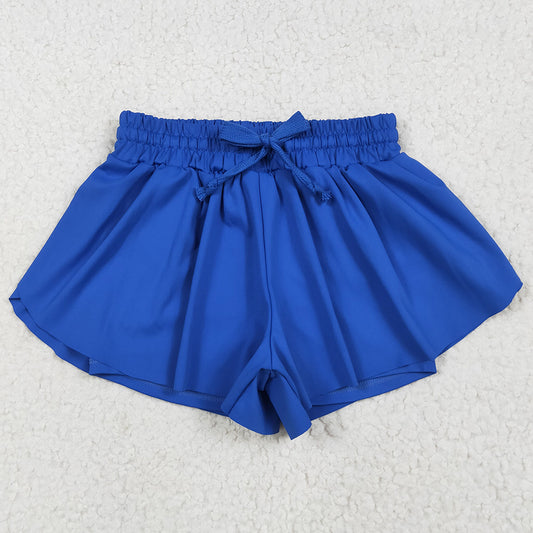 Baby Girls Sports Shorts Blue Yoga Shorts Bottoms SS0552 6.19
