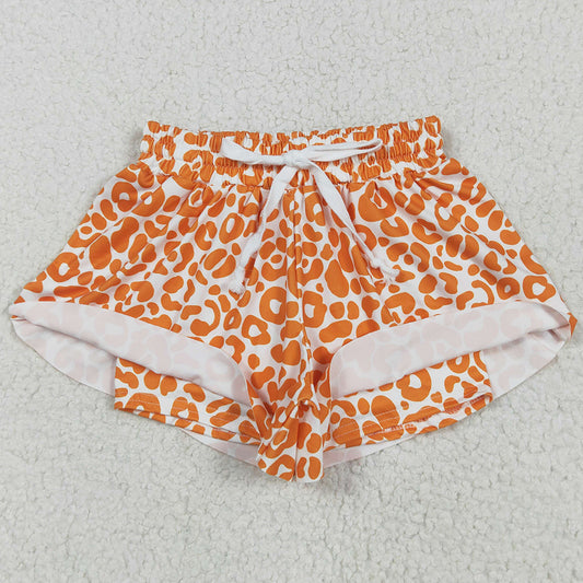 Baby Girls Shorts Orange Leopard Summer Shorts Bottoms SS0584 5.26