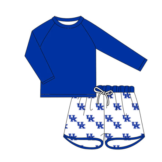 Preorder (moq 5)Baby Kids Shirts Top UK Shorts Team Clothes Sets 12.13