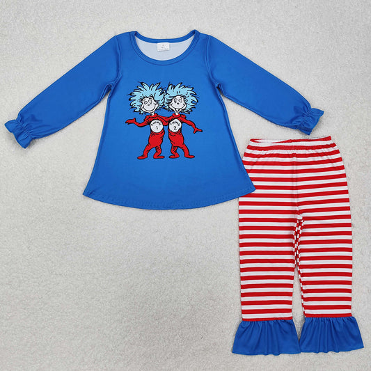 Baby Girls Clothes Tunic Top Ruffle Pants Clothes Sets GLP2177