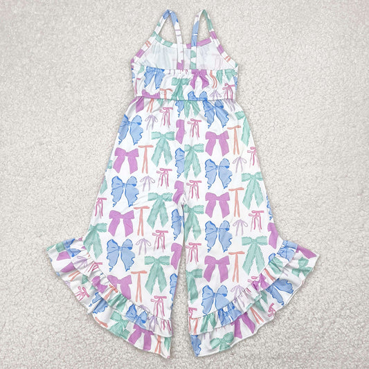 Baby Girls Jumpsuits Bows Colorful Straps Jumpsuits SR2847 4.29