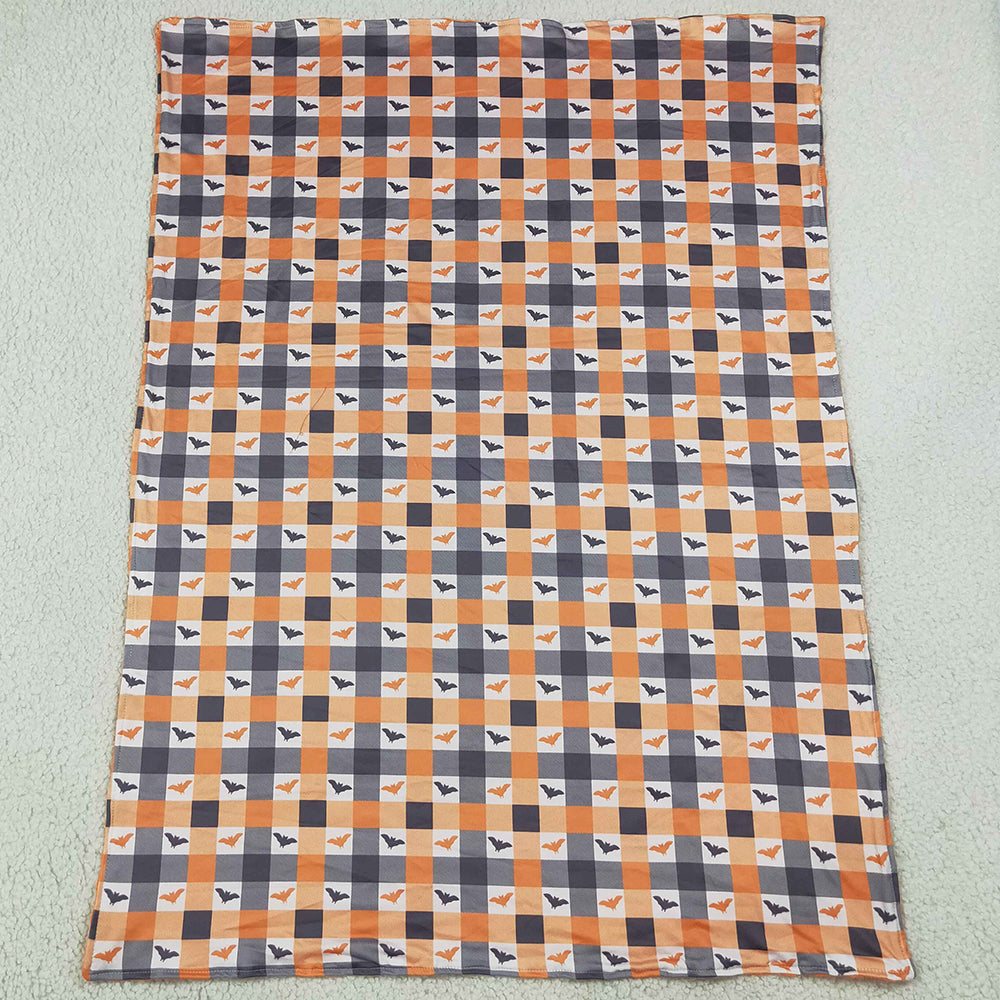 Baby Girls Blankets Flowers Bats Checked Halloweens Blankets BL0264