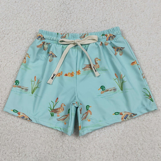 Baby Boys Trunks Summer Ducks Swim Trunks Swimsuits Swimwears S0266