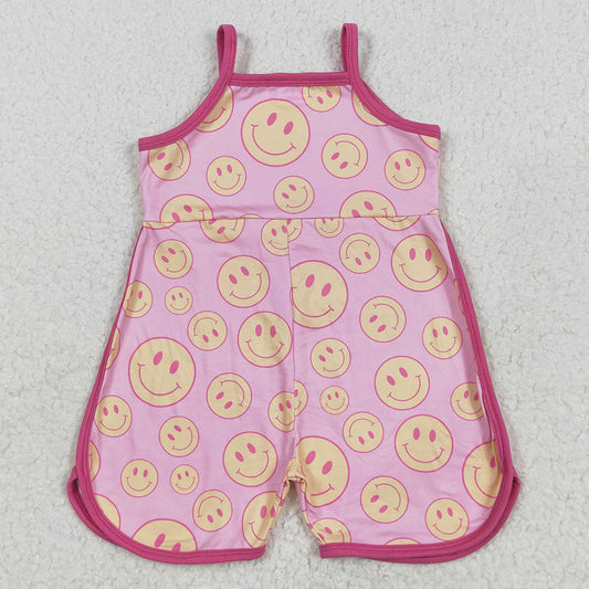 Baby Girls Jumpsuits Pink Strap Pockets Jumpsuits SR3083 6.5