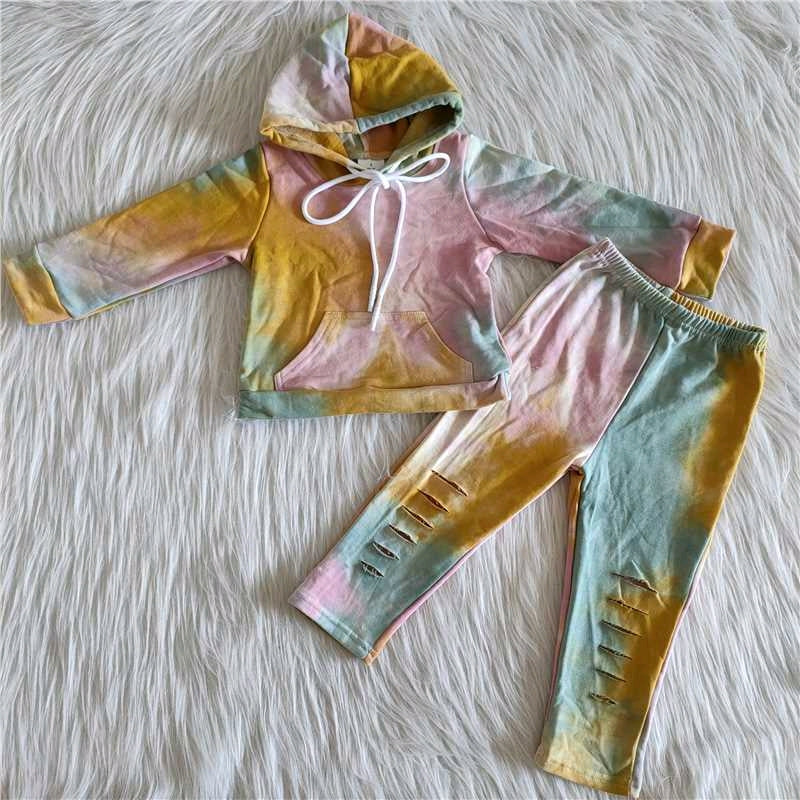 Boutique Baby Girls Clothes Hooodies Sets 6 A15-26