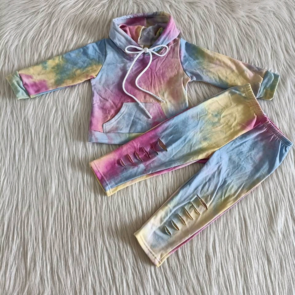 Boutique Kids Girls Clothes Hoodies Sets 6 A25-27