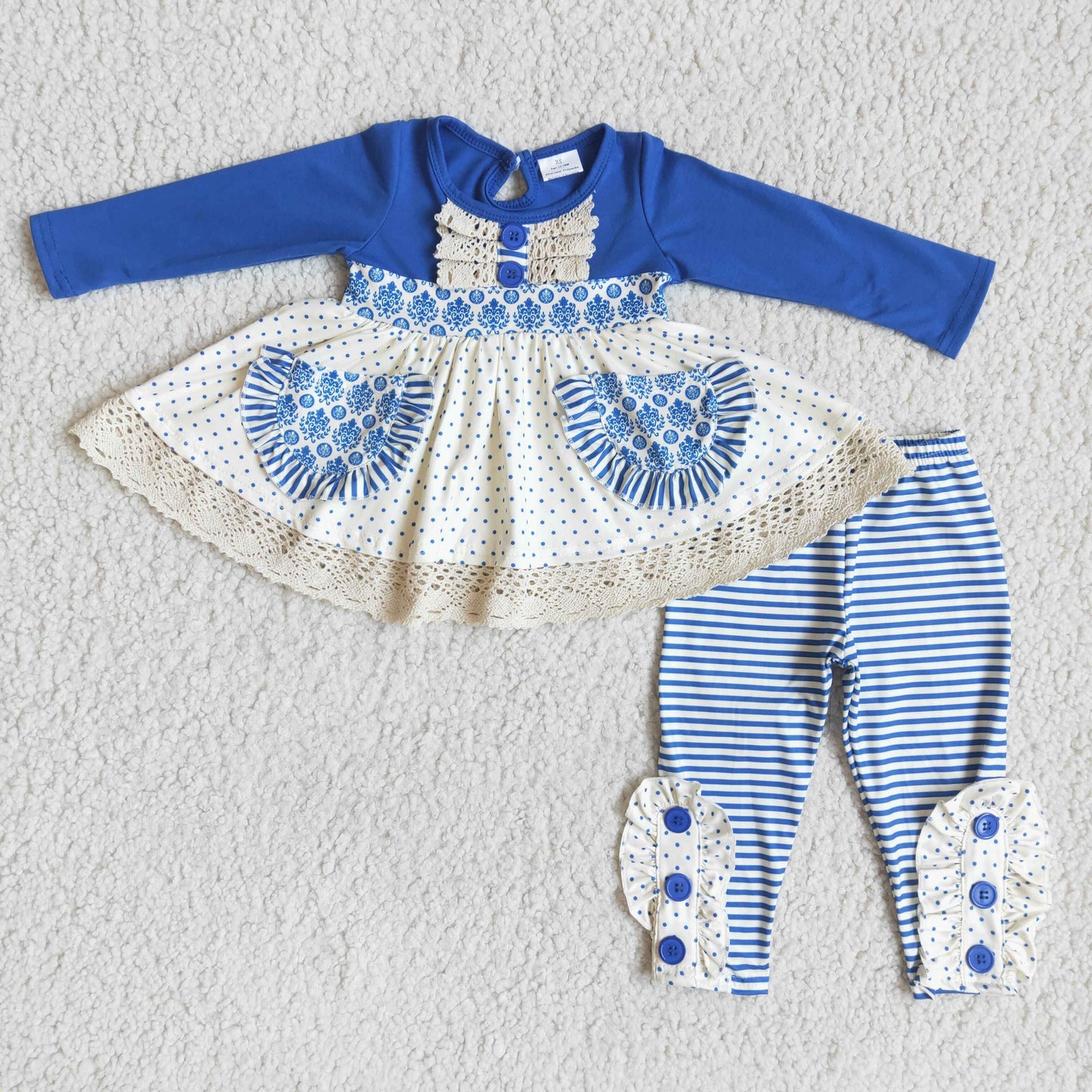 Boutique Baby Girls Clothes Sets 6 A3-1