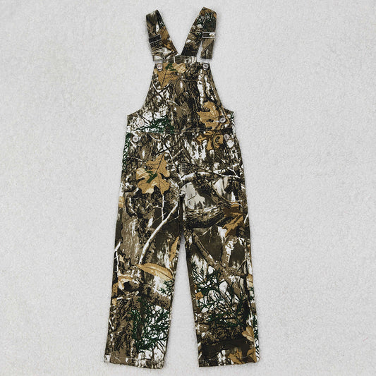Boutique Baby Boys Overalls Fall Camo Denim Strap Jumpsuits Boys Overall P0533 3.22