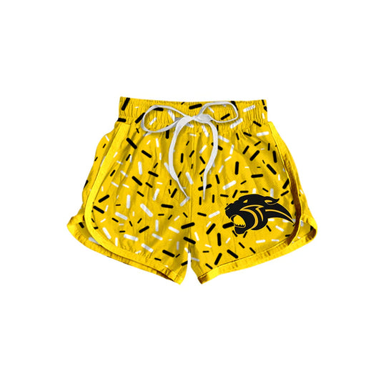 Preorder(moq 5) Baby Girls Golden Sprinkles Team Sports Shorts 6.26