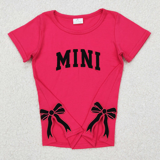 Baby Girls T-shirts Mini Bow Tee Shirts Tops GT0917 3.18
