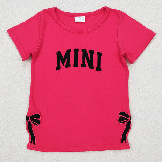 Baby Girls T-shirts Mini Bow Tee Shirts Tops GT0917 3.18