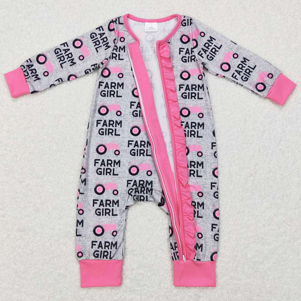 Infant Baby Romper Farm Girls Rompers LR0687