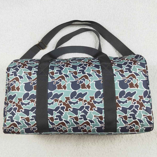 Young Adult Bags Bright Green Camo Tree Branches Gym Bags BA0263 11.1