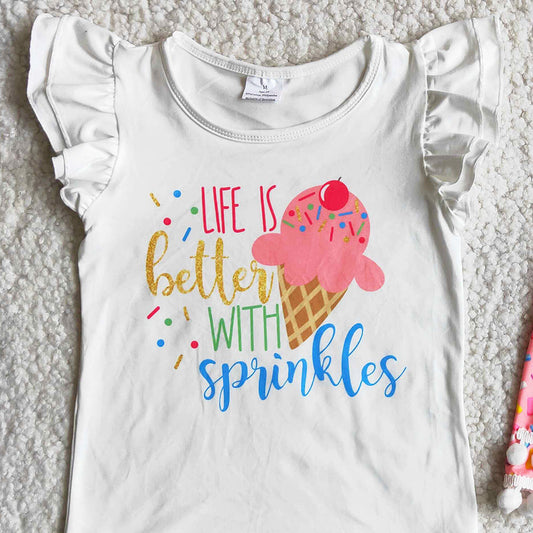 Fashion Baby Girls Clothes Boutique Kids Outfits Toddler Girl Clothing D13-20