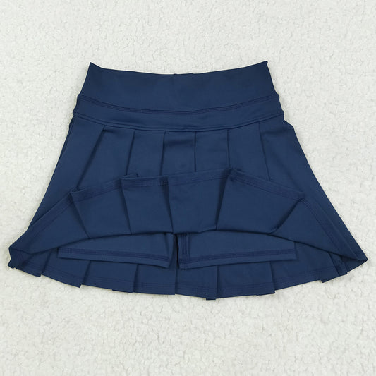 Baby Girls Skirts Navy Yoga Pleated Skorts Bottom GLK0122 7.19