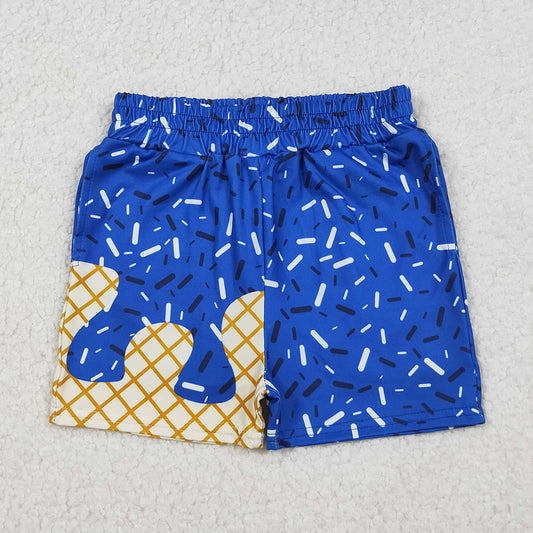 Baby Boys Shorts Royal Blue Drip Sprinkle Team Shorts Bottom SS0640 9.13