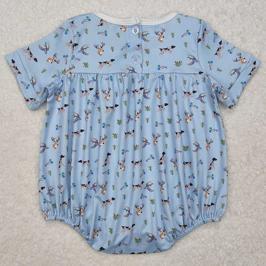 Baby Infant Girls Rompers Dog Duck Deer Hunting Rompers SR2275