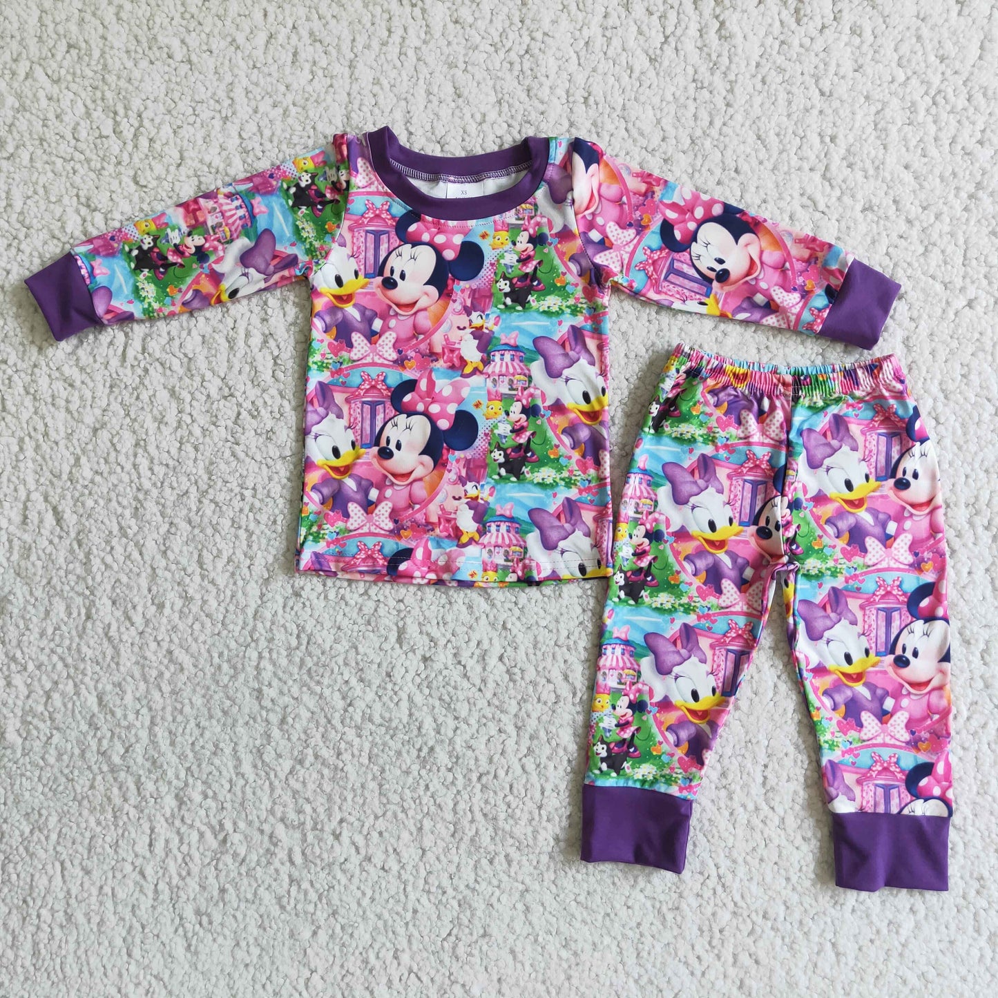 Fashion Baby Girls Pajamas Sets 6 A1-4