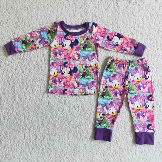 Fashion Baby Girls Pajamas Sets 6 A1-4