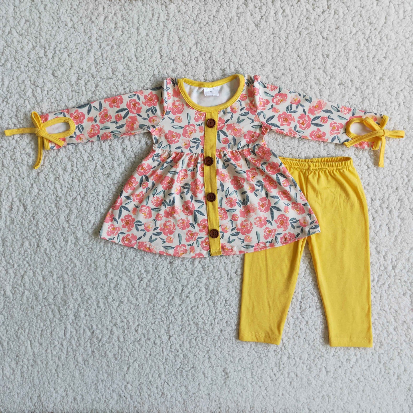 Boutique Girls Clothing Long Sleeve Pants Sets 6 A17-20