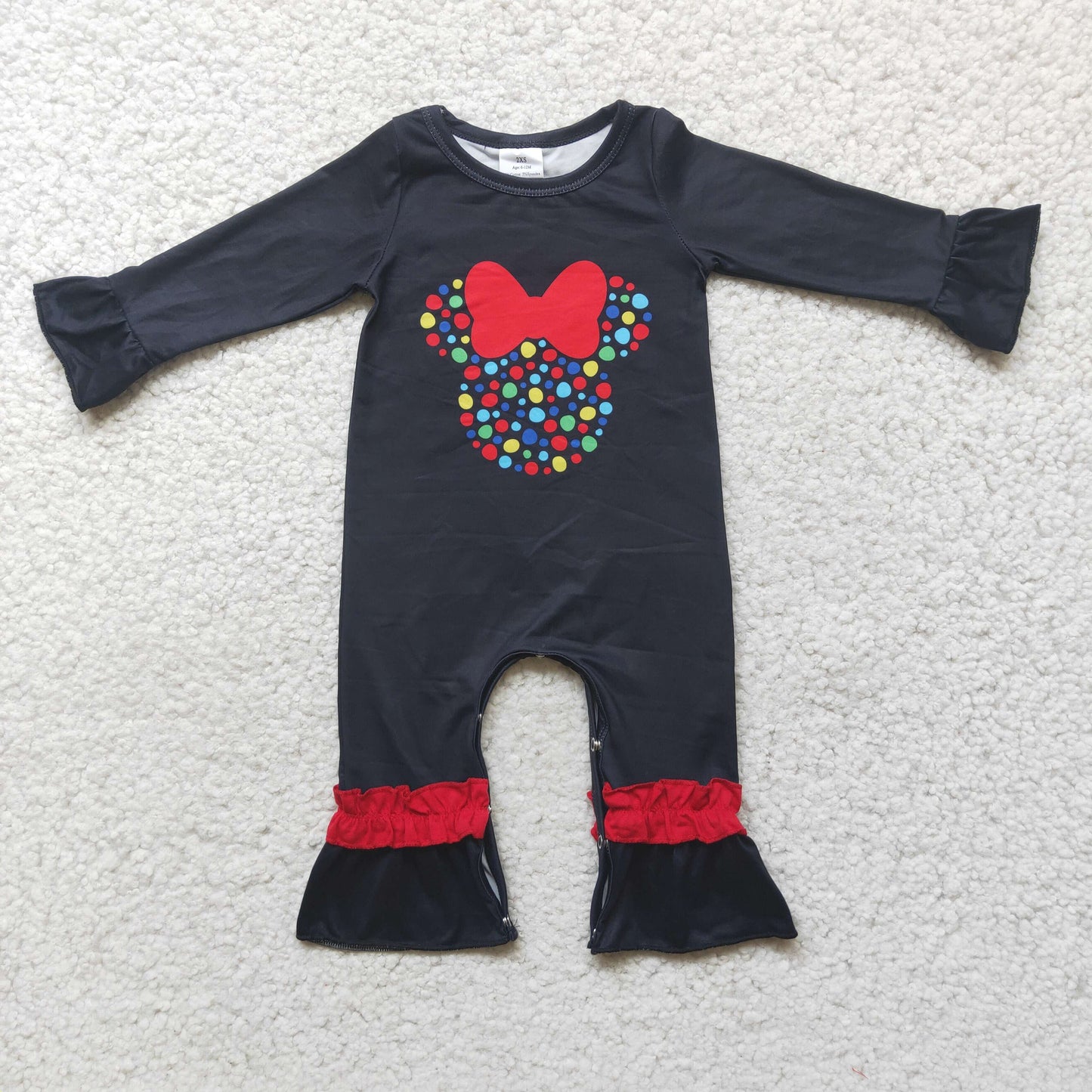 Cartoon Infant Baby Girls Rompers 6 A19-20