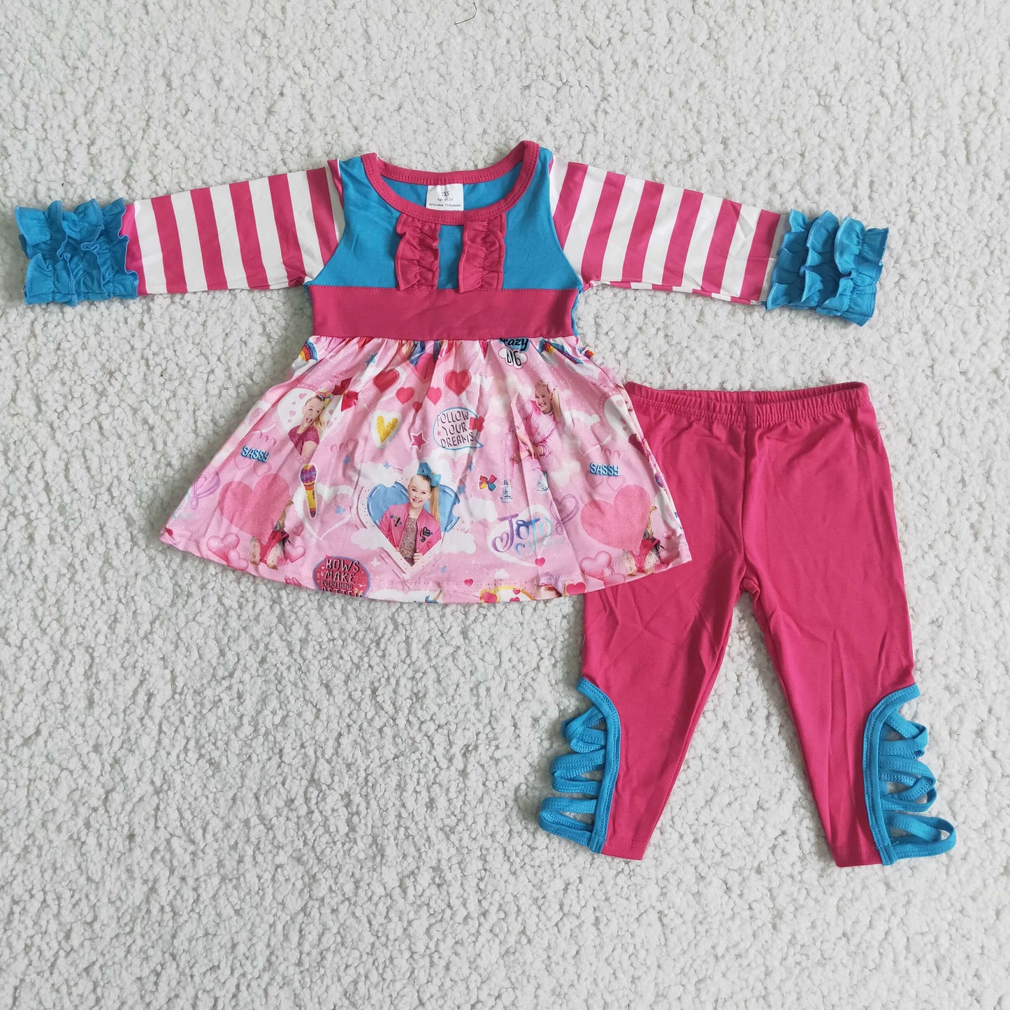Boutique Baby Girls Clothes 6 A26-26