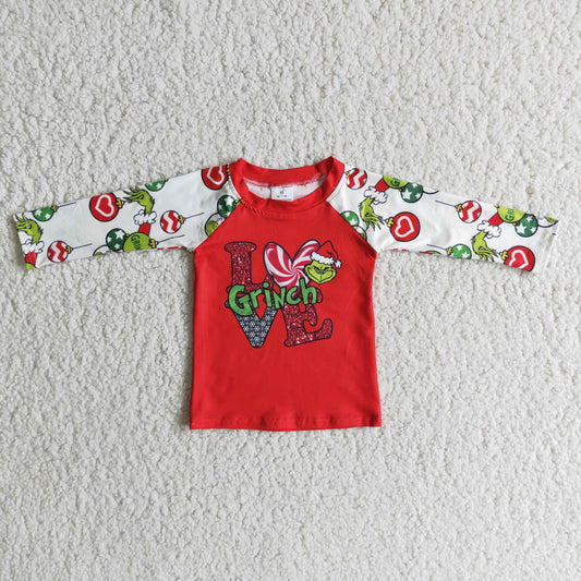 Christmas Baby Boys Clothes Tops Shirts 6 A9-12 11.5
