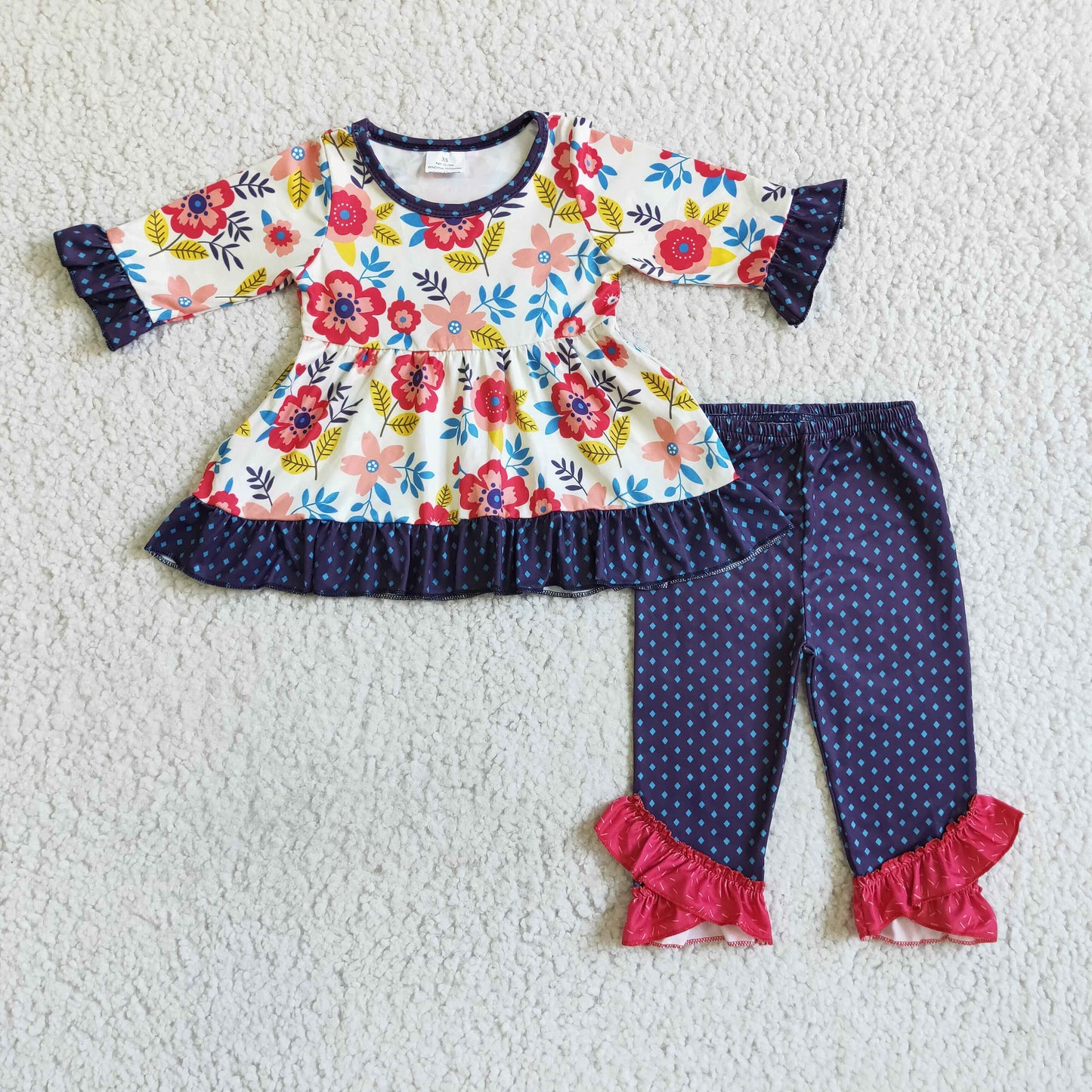 Boutique Baby Girls Clothes Sets 6 B2-1