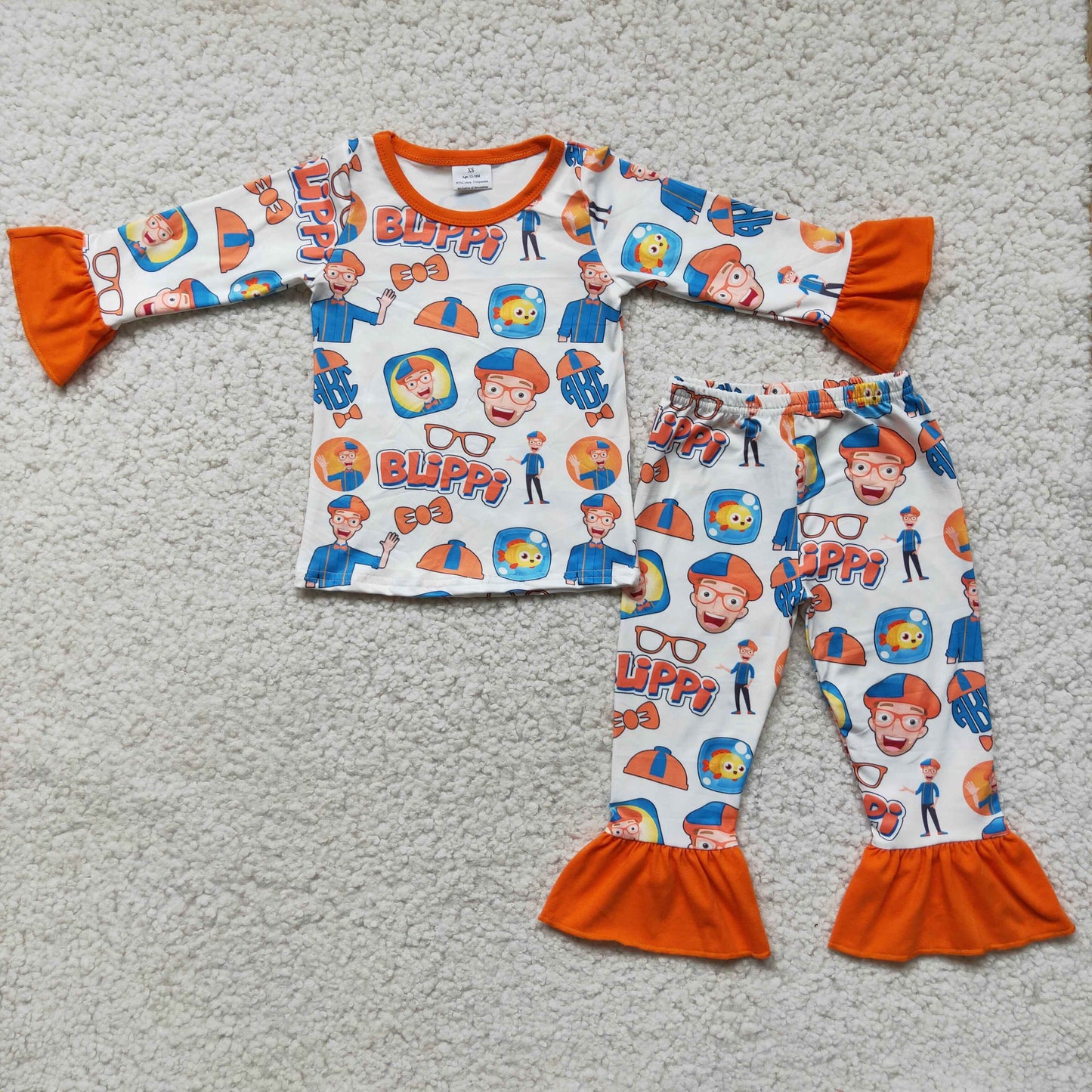 Baby Girls Pajamas Sets 6 C11-2