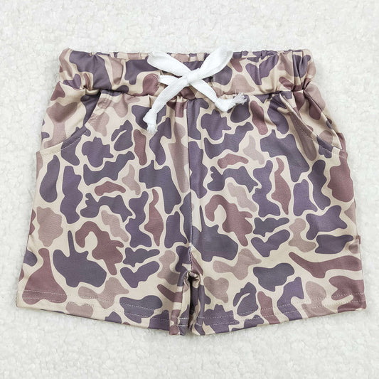 Baby Boys Shorts Brown Camo Summer Shorts Bottoms SS0372 3.1