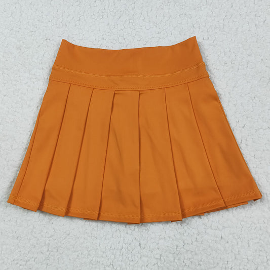 Baby Girls Skirts Orange Yoga Skorts Bottom Yoga Skirts GLK0124 7.19