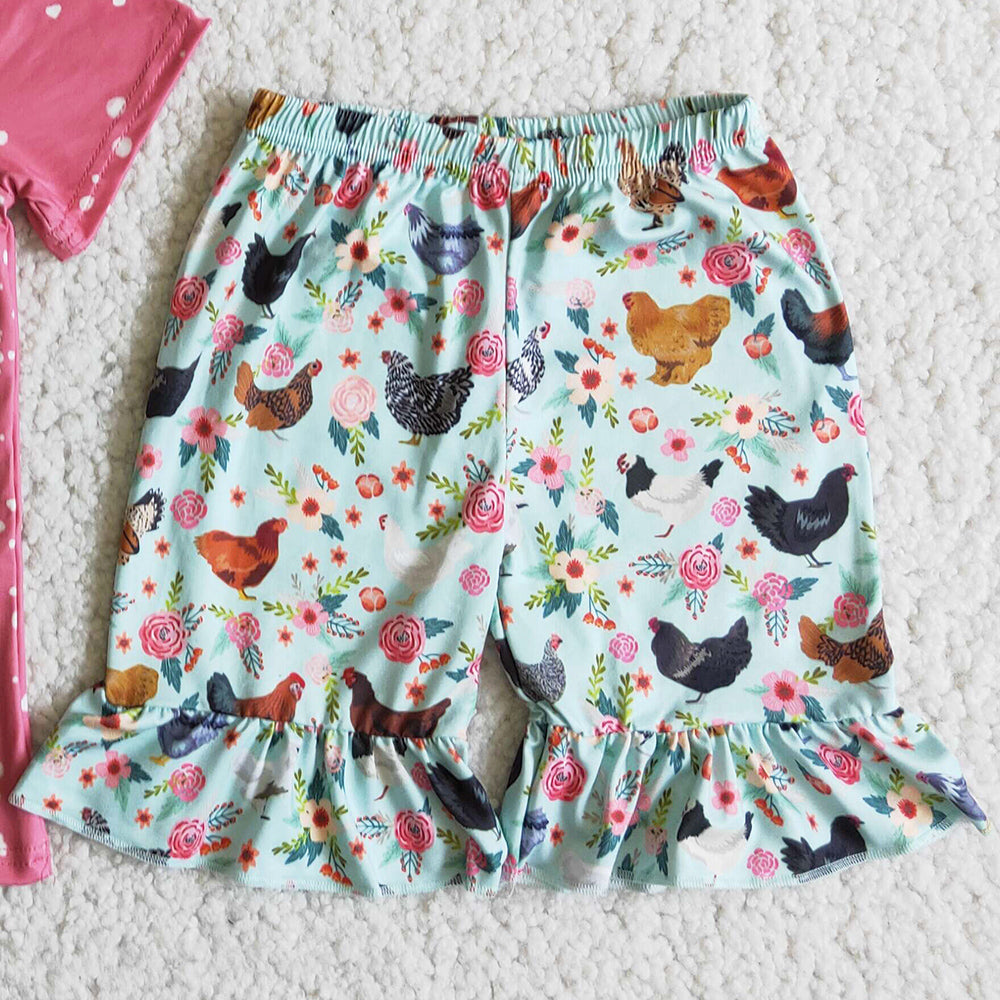 Baby Girls Clothing Set Summer Fashion Kids Girls Clothes D10-14