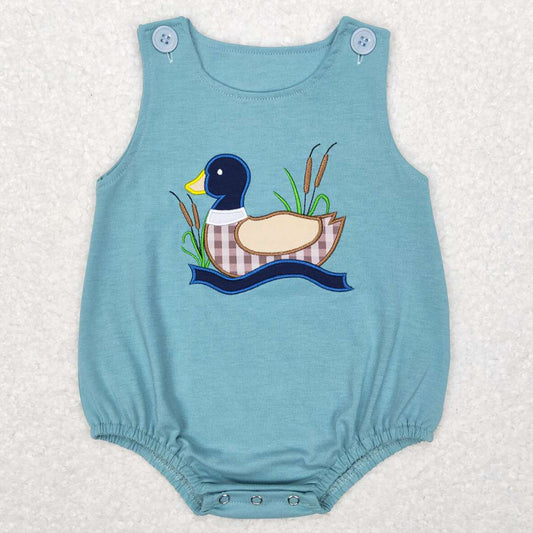 Baby Infant Boys Rompers Duck Summer Sleeveless Rompers SR0590