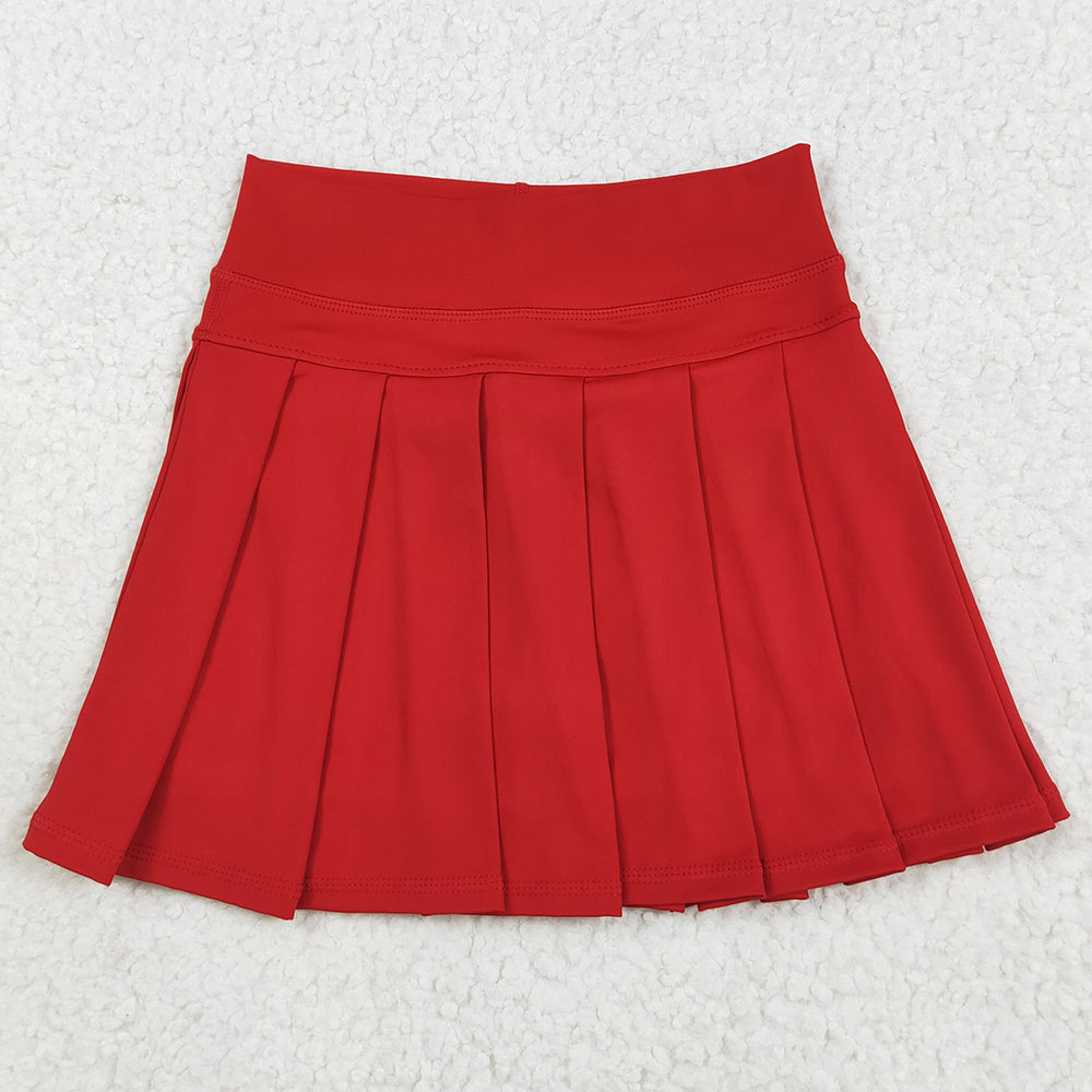 Baby Girls Skirts Red Yoga Skorts Bottom Yoga Skirts GLK0125 8.5