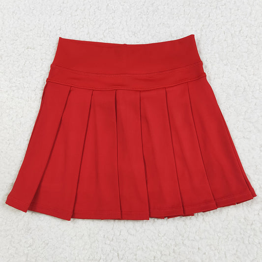 Baby Girls Skirts Red Yoga Skorts Bottom Yoga Skirts GLK0125 8.5