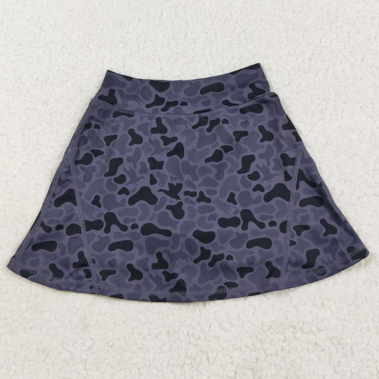 Baby Girls Skirts Western Dark Gray Ducks Camo Yoga Skorts Bottoms GLK0130 8.6