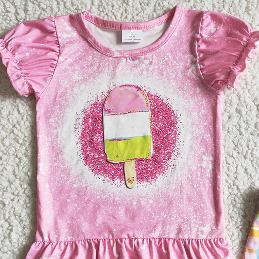 Toddler Girls Clothes Set Baby Girls Summer Clothes Short Sleeve Shorts Outfits C10-26 6.20