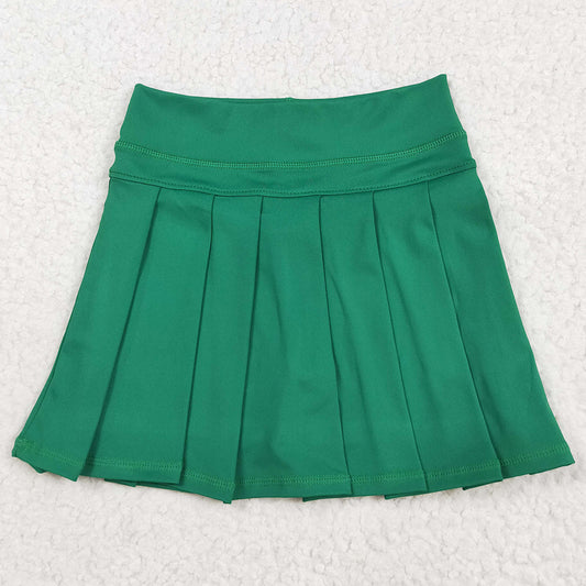 Baby Girls Skirts Green Yoga Skorts Pleated Skirts Bottom GLK0126 8.9