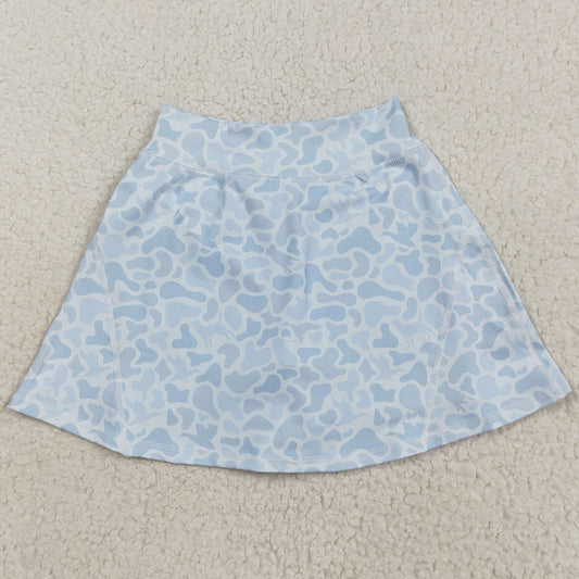 Baby Girls Skirts Skorts Western Light Gray Camo Yoga Active Skorts Bottom GLK0129 8.9