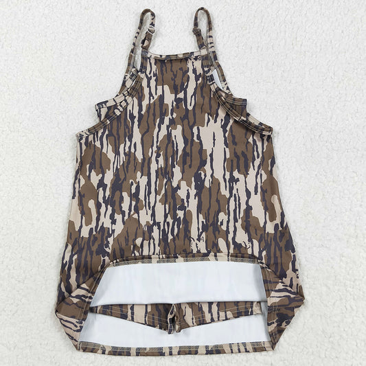 Baby Girls Dress Strap Bottomland Camo Pockets Yoga Dresses GSD2720 8.9