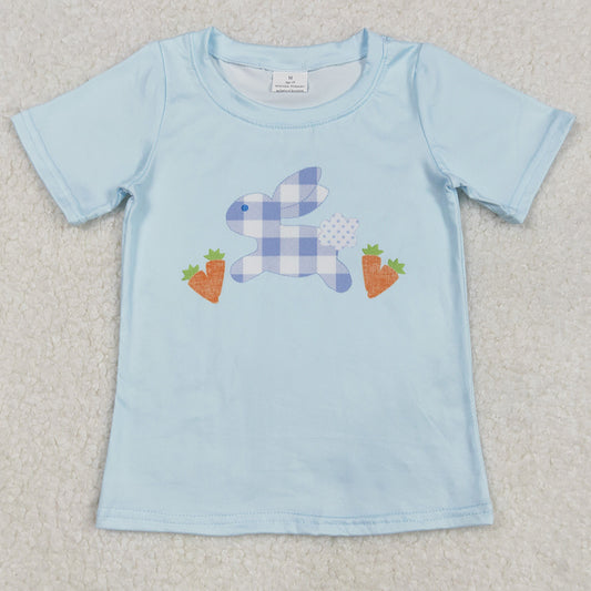 Baby Boys T-shirts Rabbit Easter Carrots Short Sleeve Shirts Tops BT1166 3.1